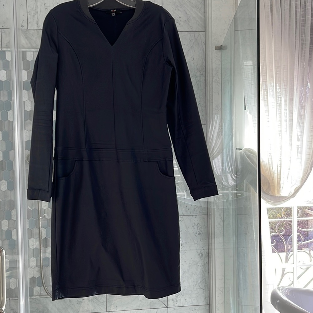 Sexy tight dress leather look